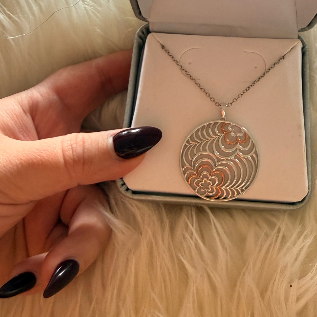 14k Silver Pendant Necklace